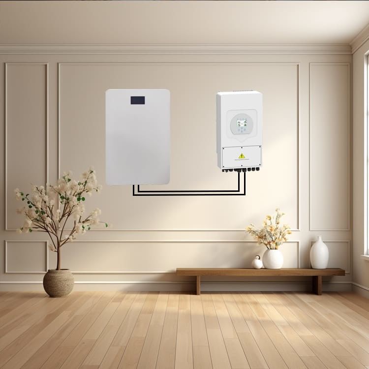 2.56kwh بطارية الليثيوم الحديدية الفوسفاتية على الحائط