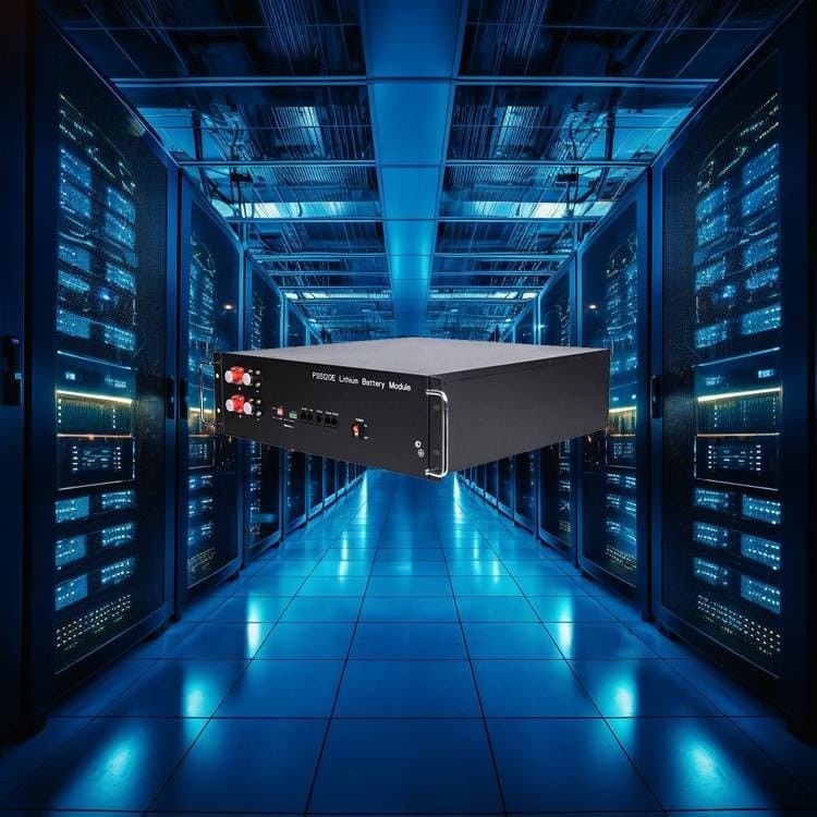 نظام تخزين طاقة بطارية الليثيوم عالي الجهد 50kWh Lifepo4 Rackmount للتطبيقات الصناعية