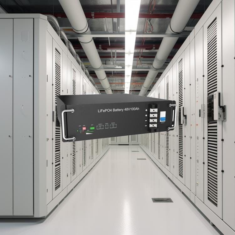 بطارية الليثيوم ذات الجهد العالي Lifepo4 Rackmount 30kwh-50kwh نظام تخزين الطاقة