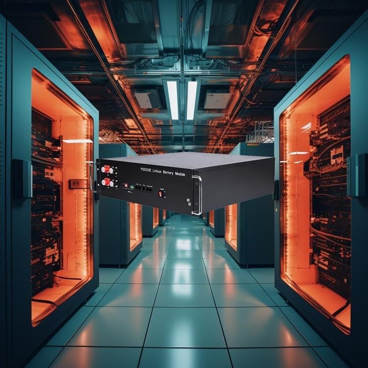50 كيلوواط ساعة التيار العالي Lifepo4 Rackmount بطارية الليثيوم لتخزين الطاقة للأغراض الصناعية
