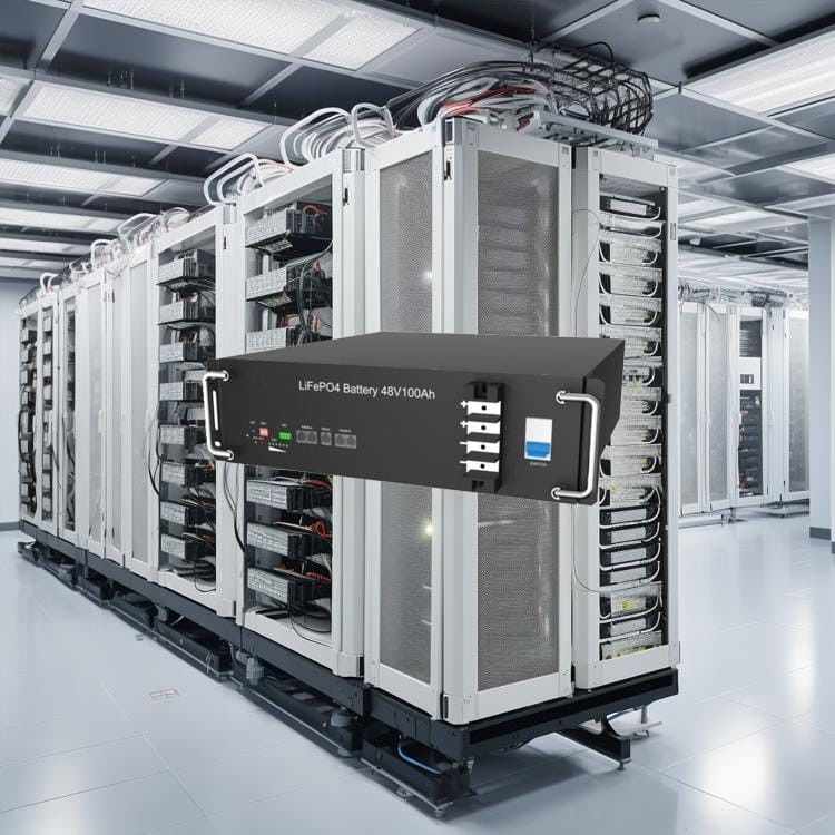 51.2v 5.12kwh بطارية الليثيوم المثبتة على الرف لتخزين الطاقة